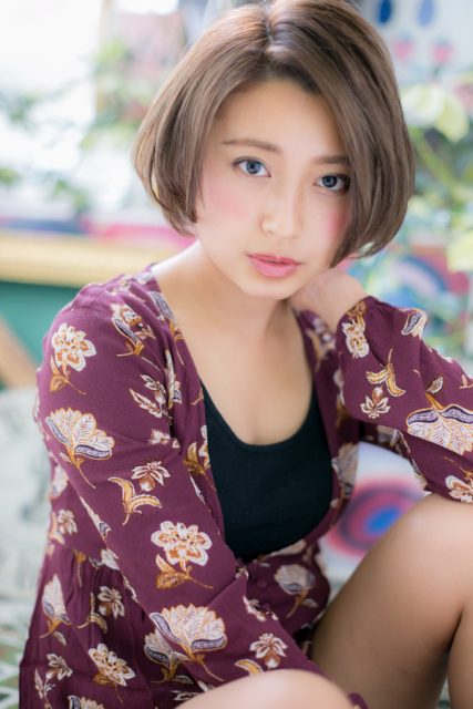 こなれ感&#8230;ひし形大人ボブ