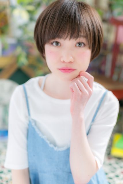 似合わせ小顔ショートのマイナス5歳ヘア