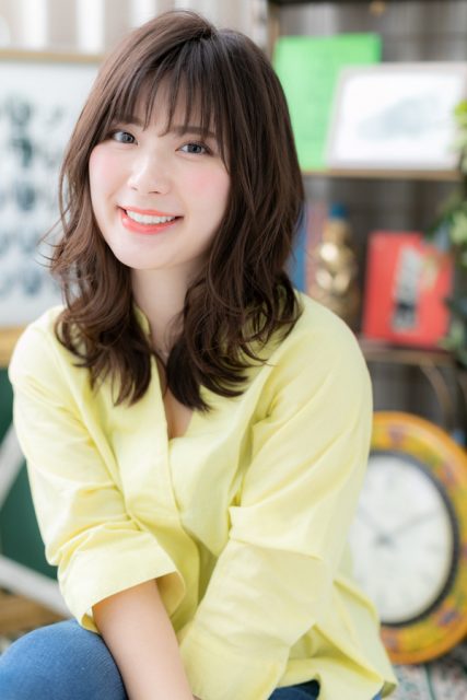 甘くてクール＊外国人風・小顔・抜け感セミディ