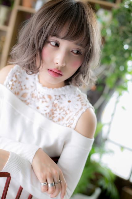 カラーで攻める！大人スパイシーボブ