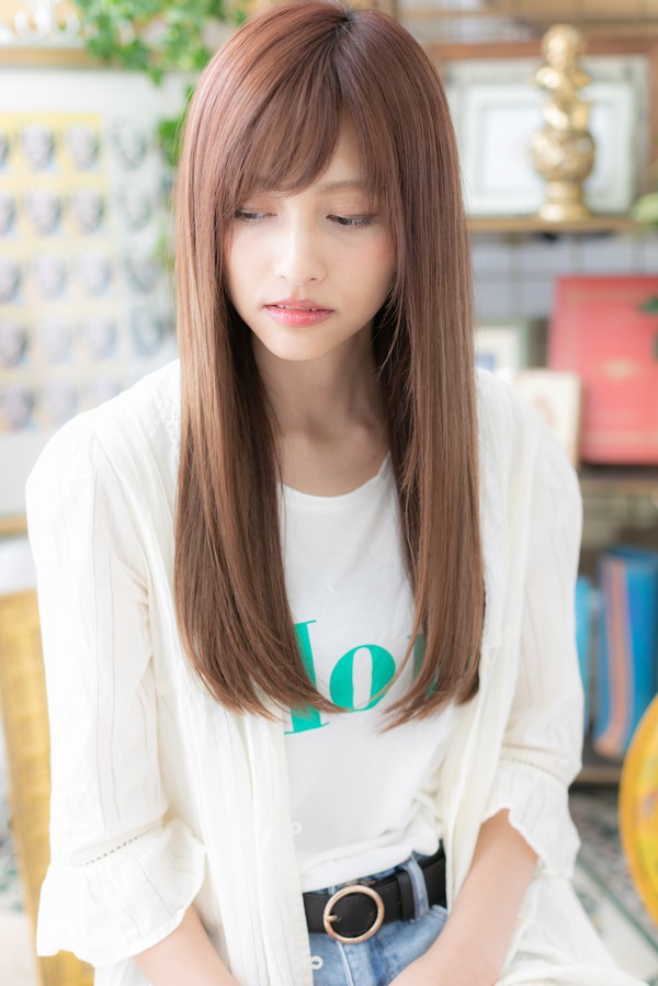 外国人風☆エキゾチック小顔ストレート