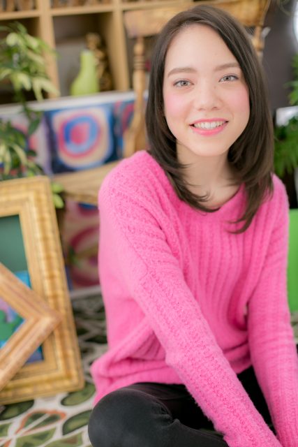 斜め下がりレイヤー＆黒髪小顔ワンカール