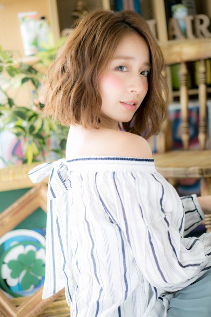 抜け感カワイイ☆リラクシーボブ