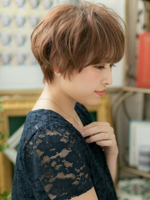 大人可愛いくせ毛風フレンチガーリー20代30代