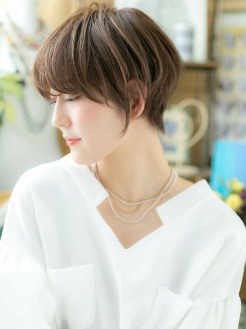 大人可愛いオンブレヘルシースタイル20代30代