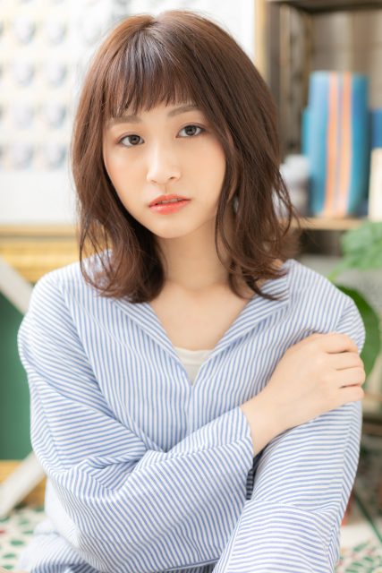 大人かわいい重軽感♪くせ毛風無造作パーマ