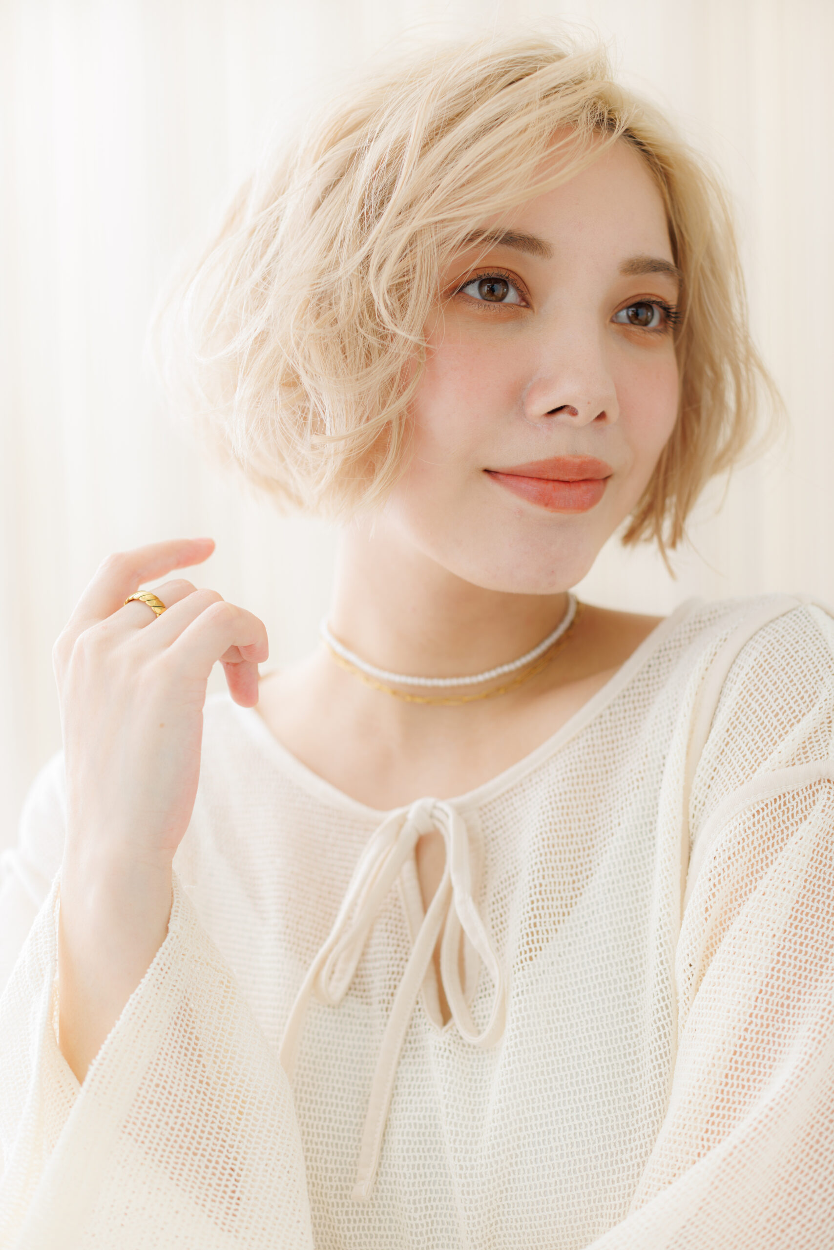 #ノーバング #フェイスラインレイヤー #フレームレイヤー（サイド）／フリンジ（バック） #Aライン #艶