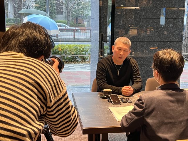 代表 谷本が、某全国ビジネス誌に掲載されることが決定し東京銀座にあるハイクラスホテルラウンジにて取材を受けました。