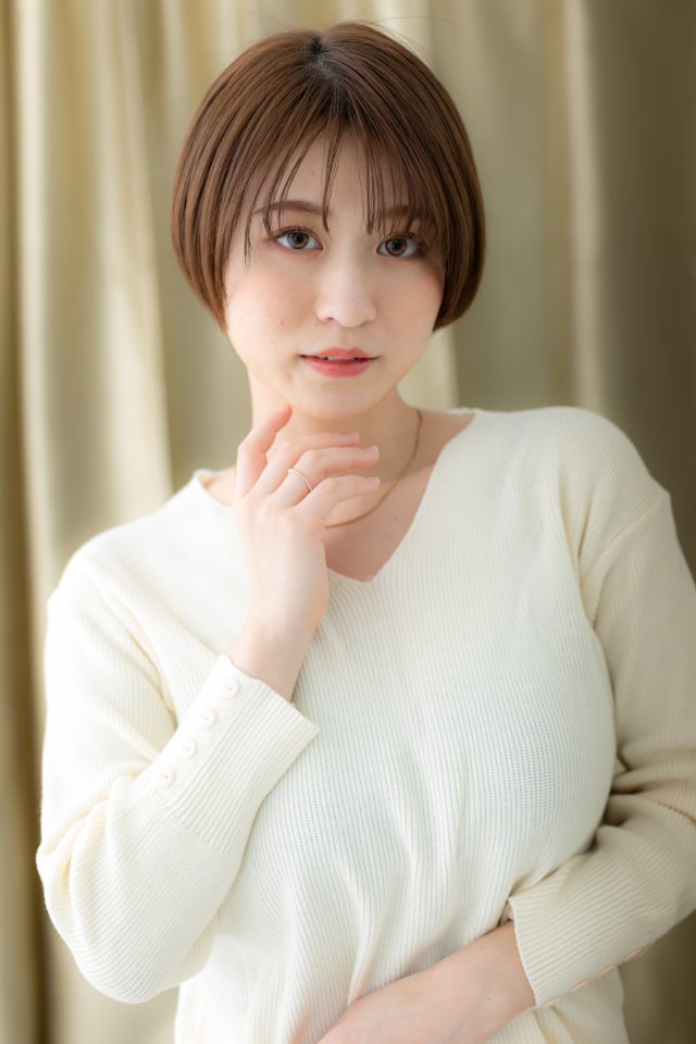 大人美人イメチェン大人丸みショート　20代30代40代