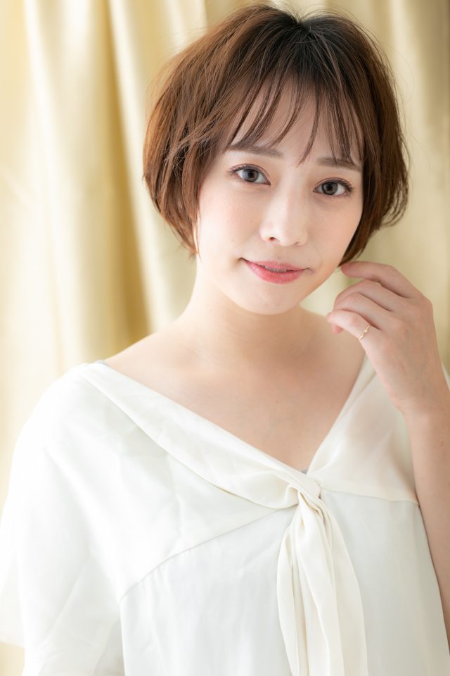 大人可愛い大人美人小顔カットすっきりショート 20代30代40代