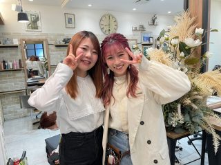 全国美容商材メーカー様から取材して頂きました／川口店スタイリスト 伊与田涼香・岩渕麻由