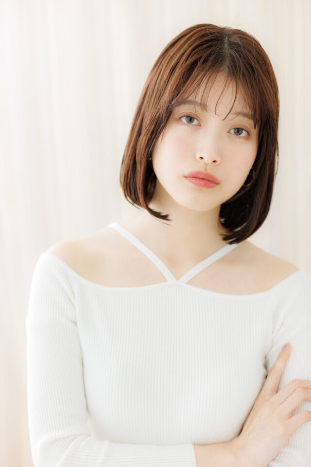 大人可愛いワンカール小顔ボブ20代30代
