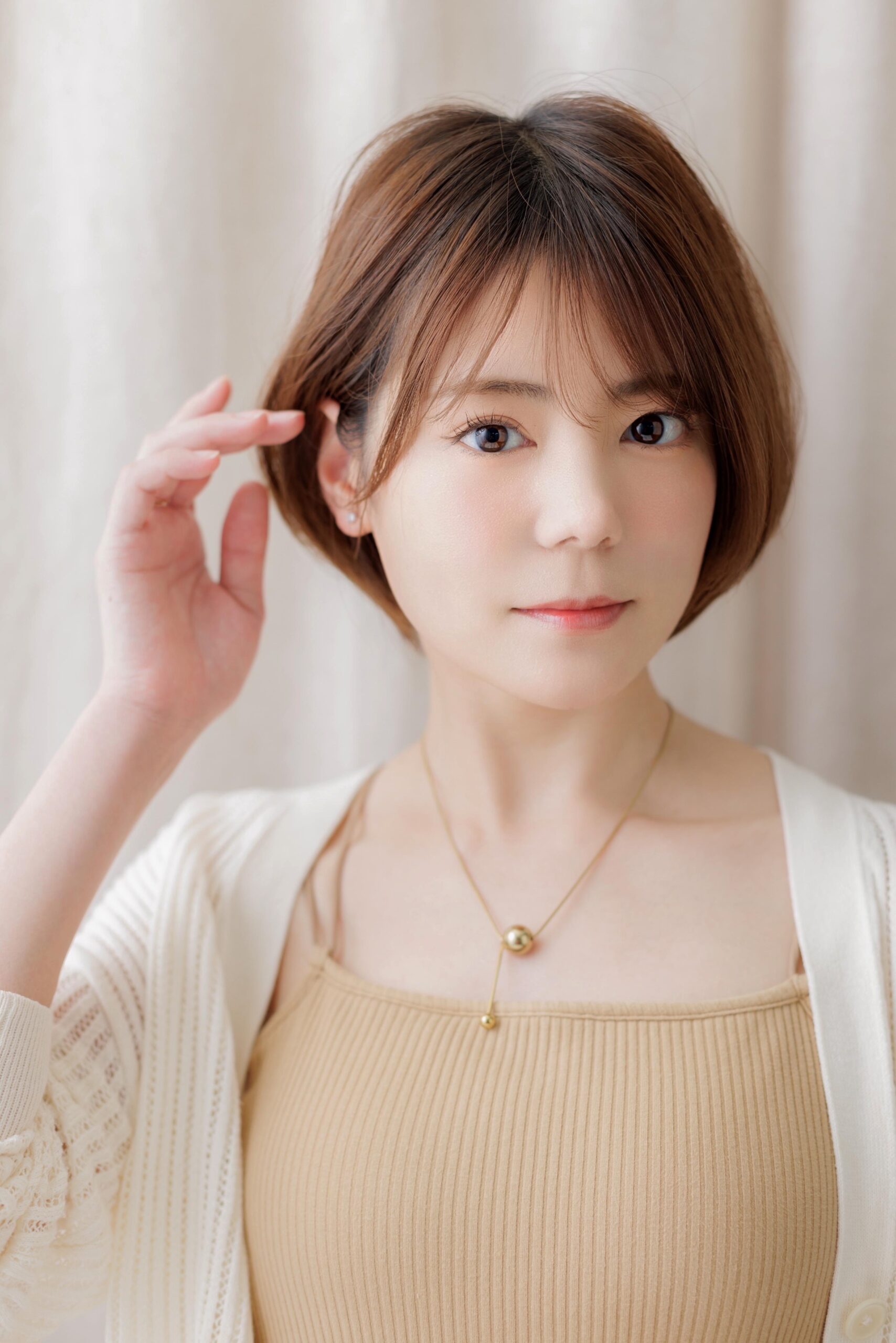 大人可愛い丸みボブ20代30代