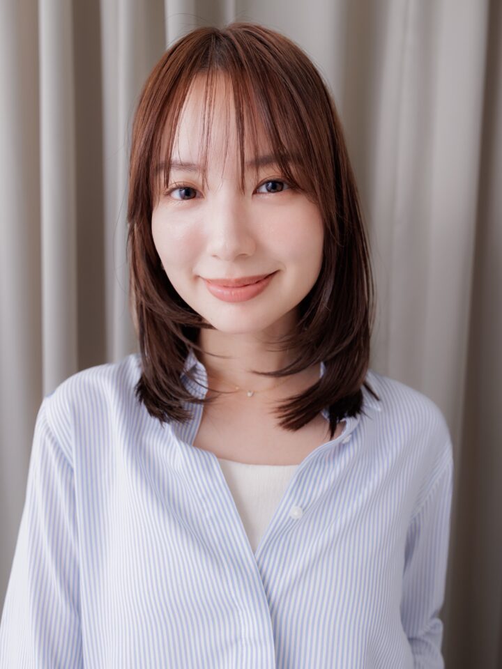 大人美人ミディアムレイヤー20代30代